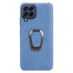 Custodia per telefono in pelle PU a nido d'ape con supporto ad anello per Samsung Galaxy M53, For Samsung Galaxy M53