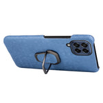 Custodia per telefono in pelle PU a nido d'ape con supporto ad anello per Samsung Galaxy M53, For Samsung Galaxy M53