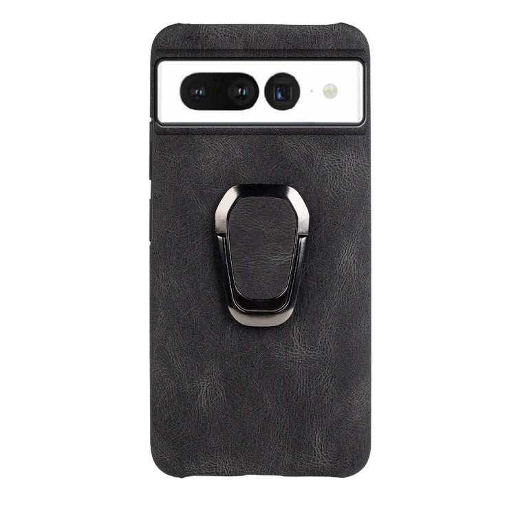 Per la custodia del telefono in PU con supporto per anello Google Pixel 7, For Google Pixel 7