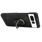 Per la custodia del telefono in PU con supporto per anello Google Pixel 7, For Google Pixel 7