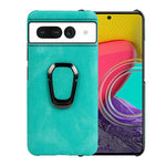 Per la custodia del telefono in PU con supporto per anello Google Pixel 7, For Google Pixel 7