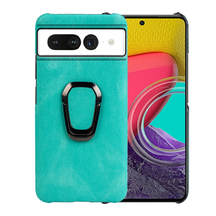 Per la custodia del telefono in PU con supporto per anello Google Pixel 7, For Google Pixel 7