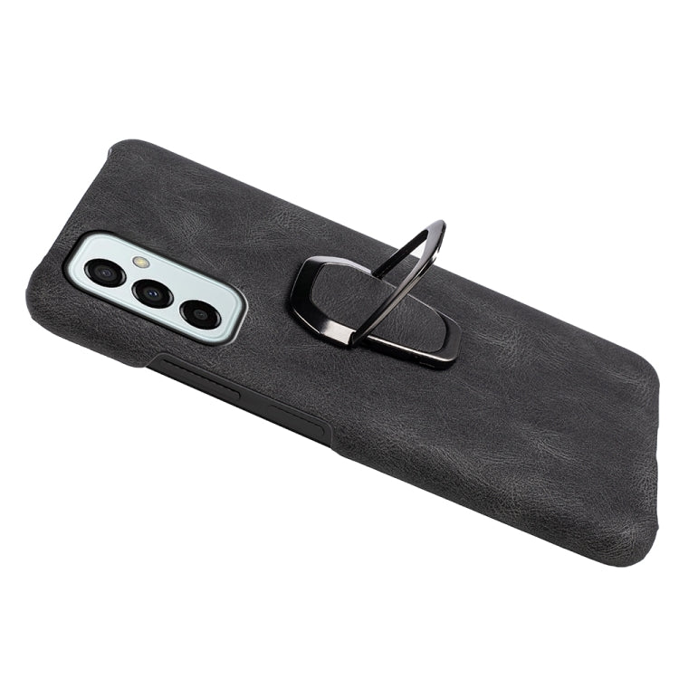 Per Samsung Galaxy M23 5G / F23 5G Custodia per telefono PU con supporto ad anello, For Samsung Galaxy M23 5G