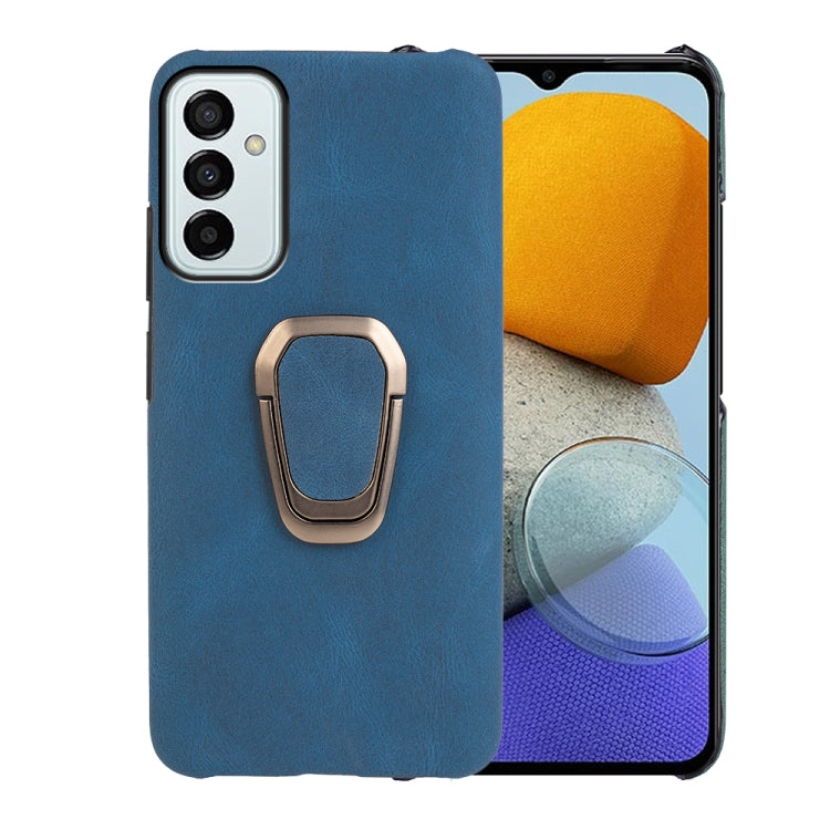 Per Samsung Galaxy M23 5G / F23 5G Custodia per telefono PU con supporto ad anello, For Samsung Galaxy M23 5G