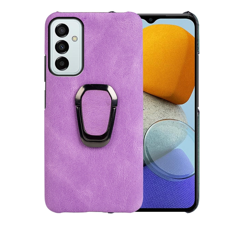Per Samsung Galaxy M23 5G / F23 5G Custodia per telefono PU con supporto ad anello, For Samsung Galaxy M23 5G