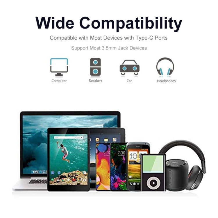 ENKAY Cavo audio digitale USB-C a 3,5 mm intrecciato