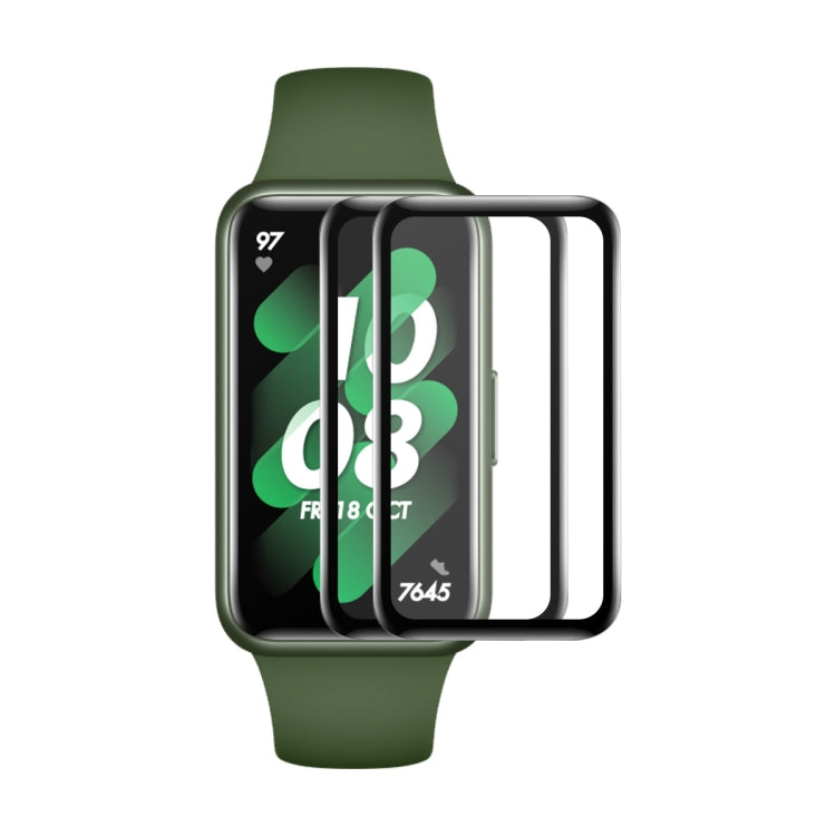 Per Huawei Band 7/6 / Honor Band 6 ENKAY 3D Full Coverage Soft PC Edge + PMMA HD Screen Watch Film, 1 PC, 2 PCS, 5 PCS, 10 PCS