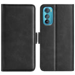 Per Motorola Moto Edge 30 5G Custodia per telefono orizzontale in pelle con fibbia magnetica a doppio lato, For Motorola Moto Edge 30 5G