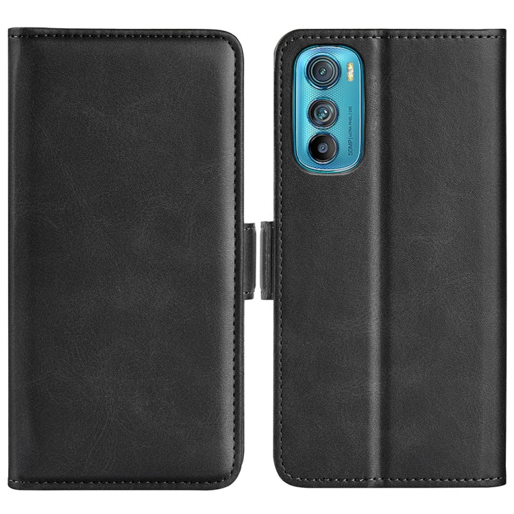 Per Motorola Moto Edge 30 5G Custodia per telefono orizzontale in pelle con fibbia magnetica a doppio lato, For Motorola Moto Edge 30 5G