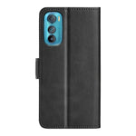 Per Motorola Moto Edge 30 5G Custodia per telefono orizzontale in pelle con fibbia magnetica a doppio lato, For Motorola Moto Edge 30 5G