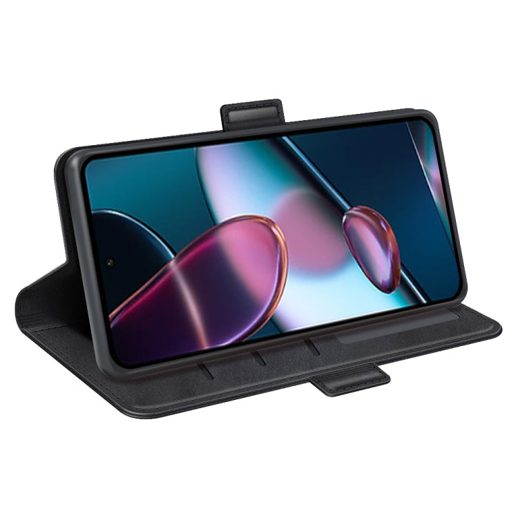 Per Motorola Moto Edge 30 5G Custodia per telefono orizzontale in pelle con fibbia magnetica a doppio lato, For Motorola Moto Edge 30 5G