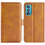 Per Motorola Moto Edge 30 5G Custodia per telefono orizzontale in pelle con fibbia magnetica a doppio lato, For Motorola Moto Edge 30 5G