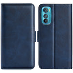 Per Motorola Moto Edge 30 5G Custodia per telefono orizzontale in pelle con fibbia magnetica a doppio lato, For Motorola Moto Edge 30 5G