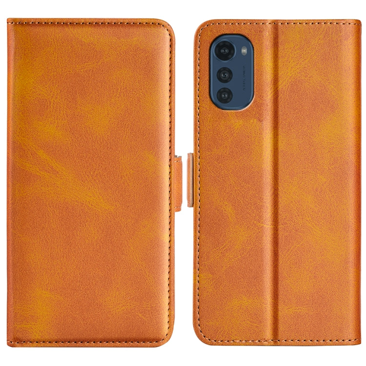 Per Motorola Moto E32 4G Custodia per cellulare in pelle a vibrazione orizzontale con fibbia magnetica a doppio lato, For Motorola Moto E32 4G