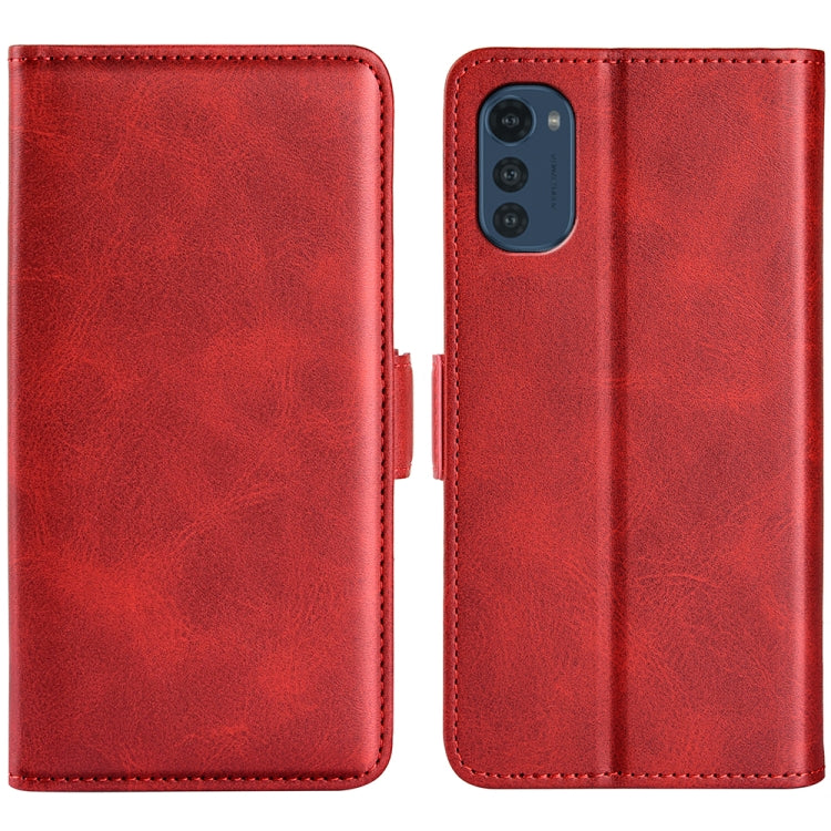 Per Motorola Moto E32 4G Custodia per cellulare in pelle a vibrazione orizzontale con fibbia magnetica a doppio lato, For Motorola Moto E32 4G