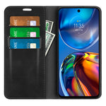 Per Motorola Moto E32 4G Custodia per telefono in pelle con aspirazione magnetica retro-pelle, For Motorola Moto E32 4G