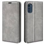 Per Motorola Moto E32 4G Custodia per telefono in pelle con aspirazione magnetica retro-pelle, For Motorola Moto E32 4G