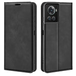 Per OnePlus Ace / 10R Custodia per telefono in pelle con aspirazione magnetica retro-pelle, For OnePlus Ace / 10R