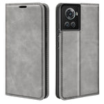 Per OnePlus Ace / 10R Custodia per telefono in pelle con aspirazione magnetica retro-pelle, For OnePlus Ace / 10R