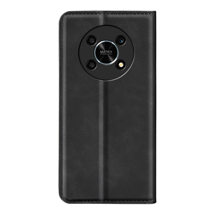 Per Honor X30 / Magic 4 Lite Custodia in pelle con ventosa magnetica retro-skin, For Honor X30 / Magic 4 Lite