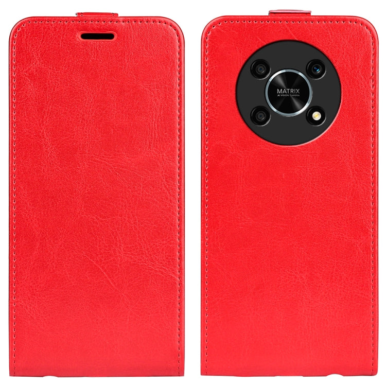 Per Honor X30 / Magic 4 Lite R64 Custodia per cellulare in pelle con vibrazione verticale, For Honor X30 / Magic 4 Lite