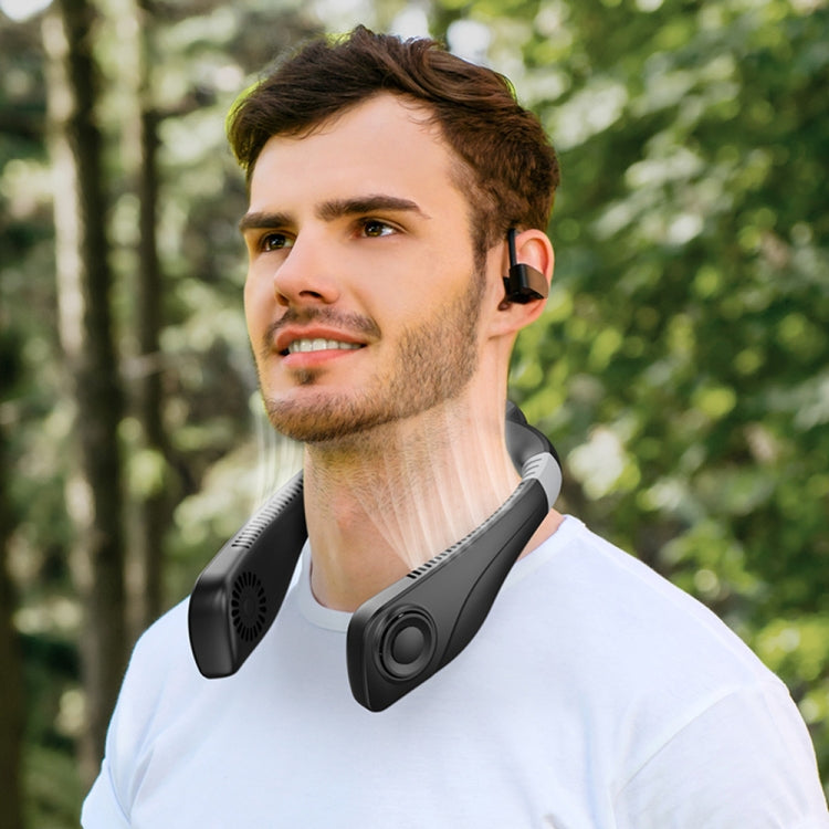 Ventilatore da collo portatile USB senza pale 3 velocità