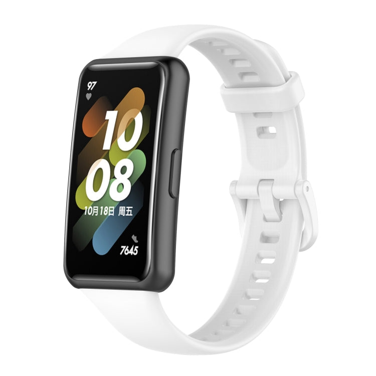 Cinturino in silicone tinta unita, For Huawei Band 7