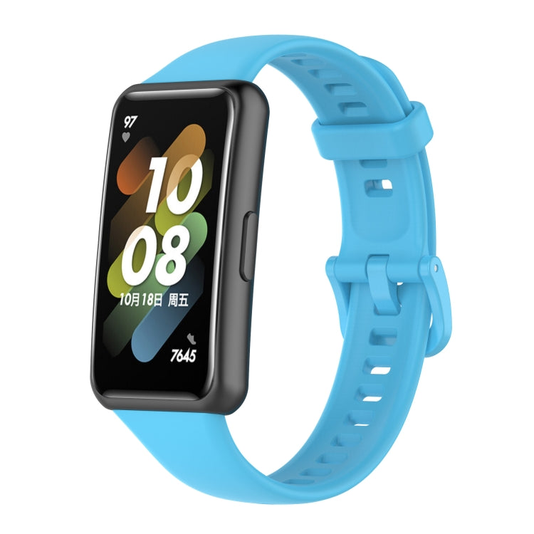 Cinturino in silicone tinta unita, For Huawei Band 7