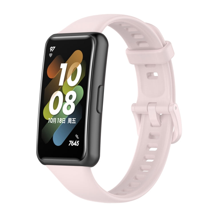Cinturino in silicone tinta unita, For Huawei Band 7