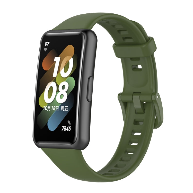Cinturino in silicone tinta unita, For Huawei Band 7