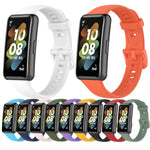 Cinturino in silicone tinta unita, For Huawei Band 7