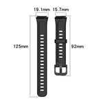 Cinturino in silicone tinta unita, For Huawei Band 7