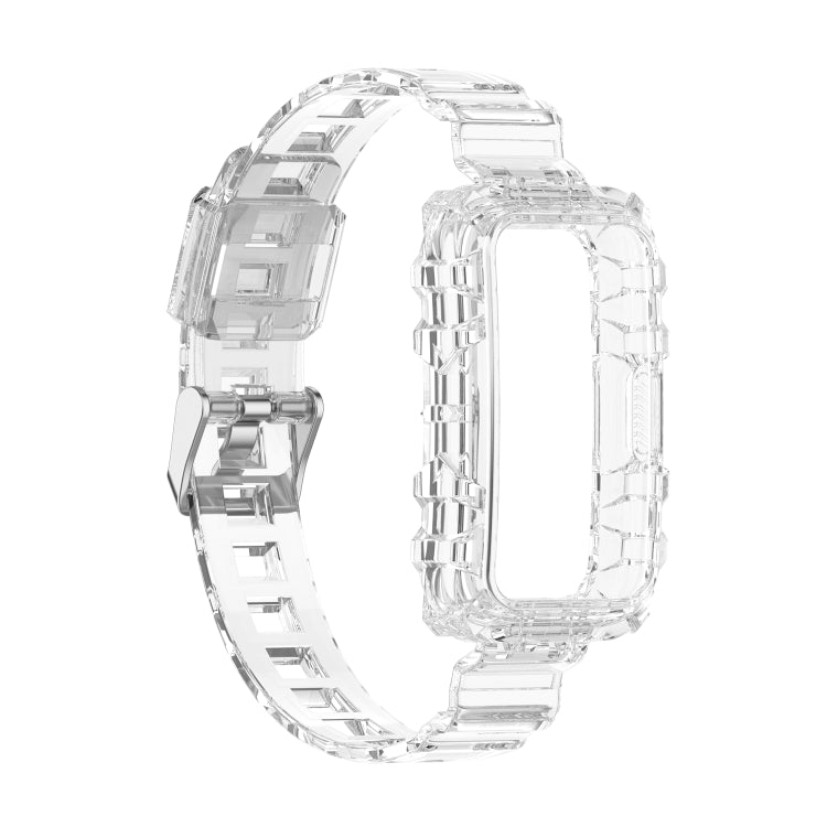 Cinturino in silicone trasparente monopezzo, For Huawei Band 7, For Huawei Band 6, For Honor Band 6