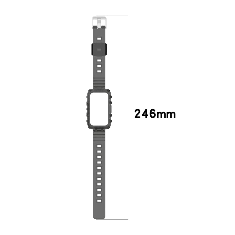Cinturino in silicone trasparente monopezzo, For Huawei Band 7, For Huawei Band 6, For Honor Band 6