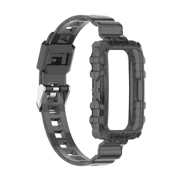 Cinturino in silicone trasparente monopezzo, For Huawei Band 7, For Huawei Band 6, For Honor Band 6
