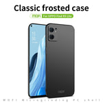 Custodia rigida ultrasottile MOFI Frosted PC, For OPPO Find X5, For OPPO Find X5 Lite / Reno7 Global, For OPPO Reno7 4G / F21 Pro 4G