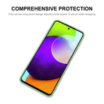 Per Samsung Galaxy A52 5G ENKAY Custodia morbida antiurto in silicone liquido, For Samsung Galaxy A52 5G