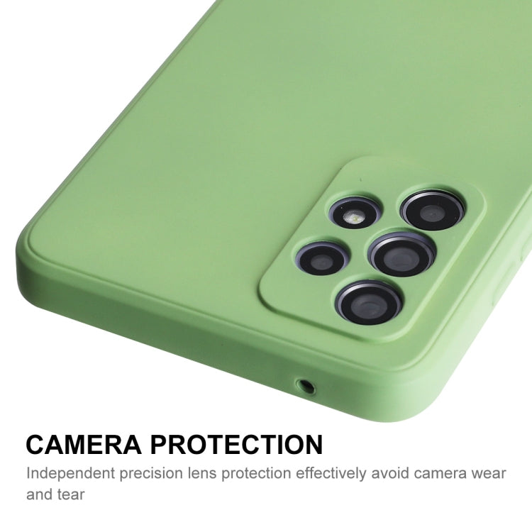 Per Samsung Galaxy A52 5G ENKAY Custodia morbida antiurto in silicone liquido, For Samsung Galaxy A52 5G