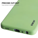 Per Samsung Galaxy A52 5G ENKAY Custodia morbida antiurto in silicone liquido, For Samsung Galaxy A52 5G