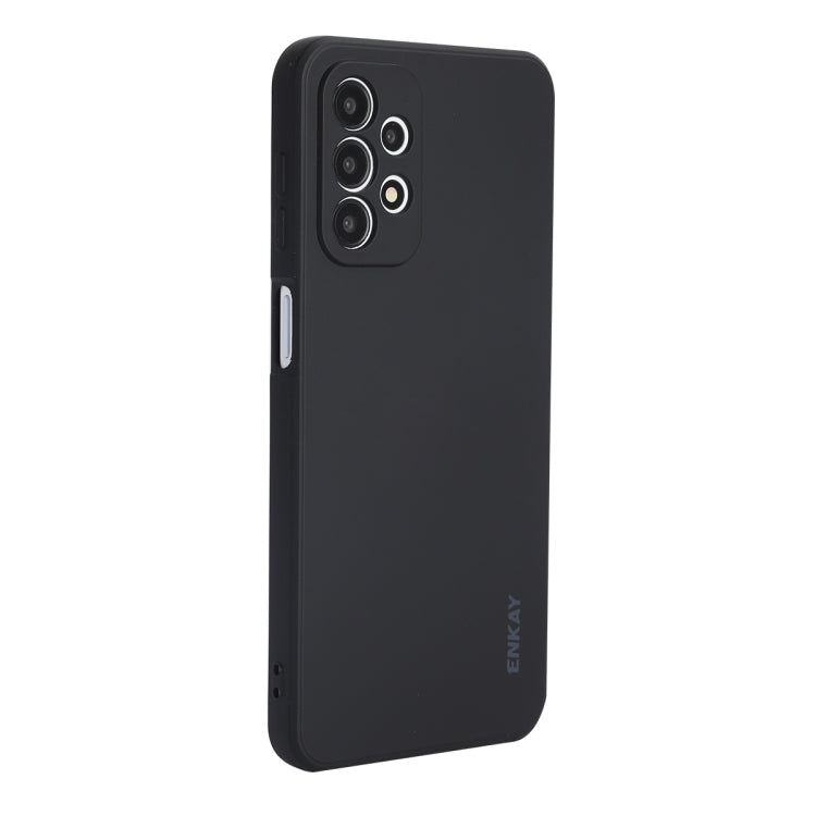 Custodia per telefono antiurto morbida in silicone liquido ENKAY per Samsung Galaxy A23, For Samsung Galaxy A23