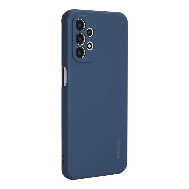 Custodia per telefono antiurto morbida in silicone liquido ENKAY per Samsung Galaxy A23, For Samsung Galaxy A23