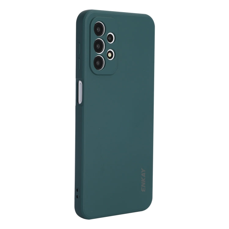 Custodia per telefono antiurto morbida in silicone liquido ENKAY per Samsung Galaxy A23, For Samsung Galaxy A23