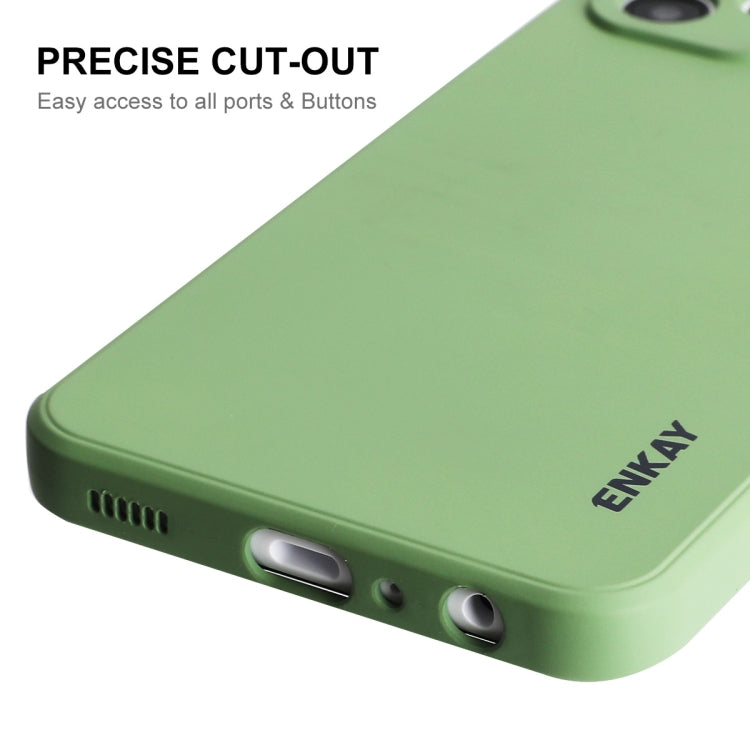 Custodia per telefono antiurto morbida in silicone liquido ENKAY per Samsung Galaxy A23, For Samsung Galaxy A23