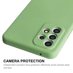 Per Samsung Galaxy A53 5G ENKAY Custodia morbida antiurto in silicone liquido, For Samsung Galaxy A53 5G