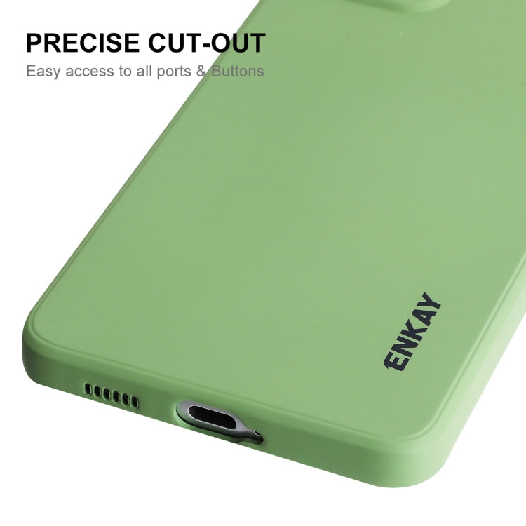 Per Samsung Galaxy A53 5G ENKAY Custodia morbida antiurto in silicone liquido, For Samsung Galaxy A53 5G