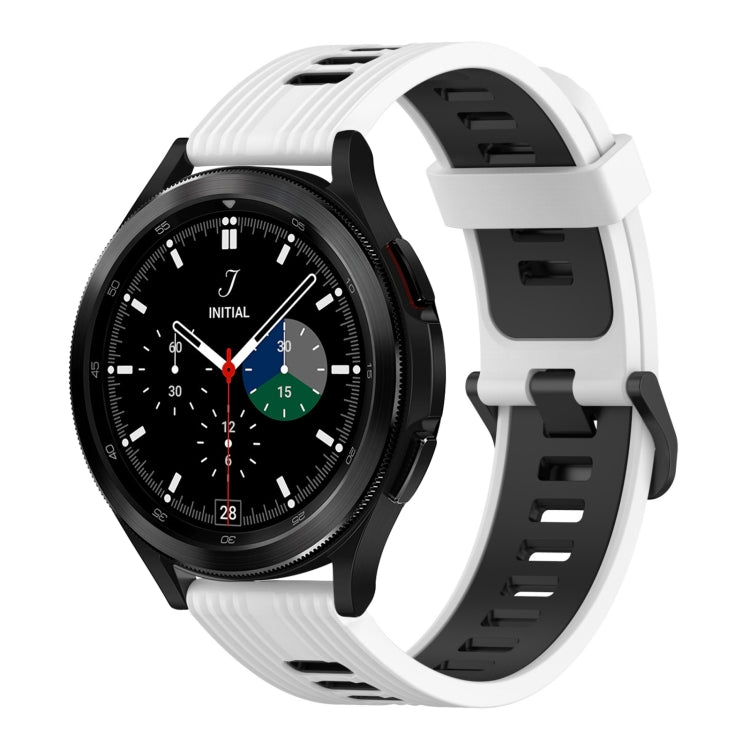 Cinturino in silicone bicolore 20mm per Galaxy Watch4 Classic