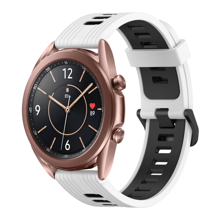 Cinturino in silicone bicolore 20mm per Samsung Galaxy Watch 3 41
