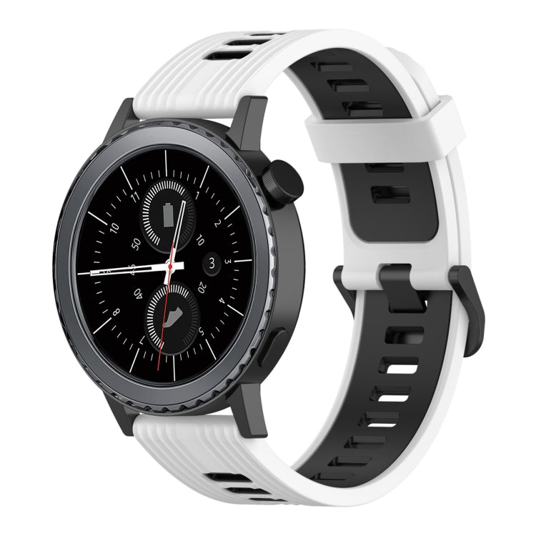 Cinturino in silicone bicolore 20mm per Samsung Gear S2 Classic