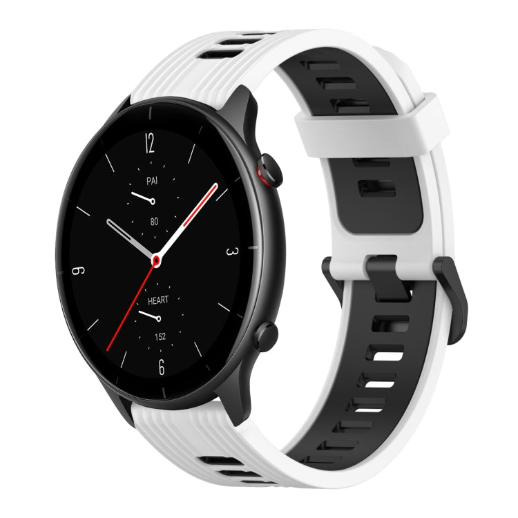 Cinturino in silicone bicolore 22 mm per Amazfit GTR 2