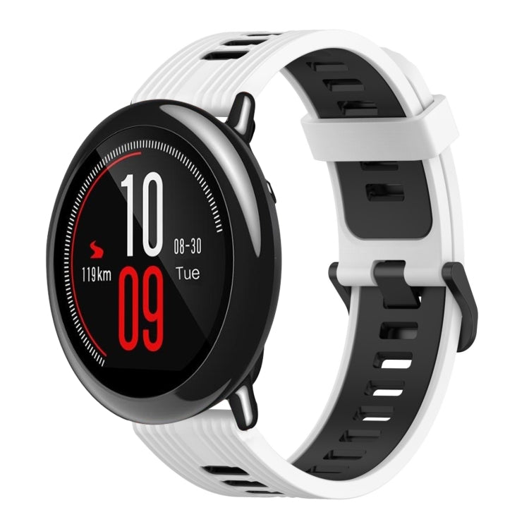 Cinturino in silicone bicolore 22 mm per Amazfit Pace